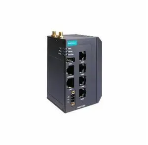Moxa AWK-1165C-US-T - Industrial 802.11ax wireless client with 5 10/100/1000BaseT(X) ports, IP30, US band, -40 to 75C