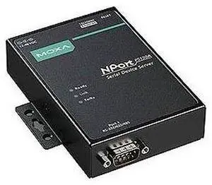 Moxa NPort P5150A-T - 1-port RS-232/422/485 device server, 10/100M Ethernet, DB9 male, PoE, -40~75  Degree C, 1KV serial surge