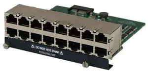 Perle 04033820 IOLAN G16 RS-Multi Card: Interface Module with 16 x software selectable RS232/422/485 RJ45 interfaces. Field upgr