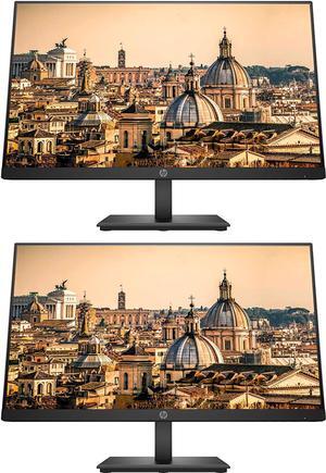 HP P244 23.8 Inch 1920 x 1080 IPS LED Backlit Monitor (5QG35A8#ABA) 2-Pack