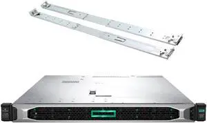 HPE ProLiant DL360 Gen10 1U Rack Server Bundle with Dual Xeon 6148 2.40 GHz, 512GB DDR4 Memory, 30.72TB Enterprise SSD Storage, RAID, Dual Power, iLO, Rail Kit, Server 2022 Standard