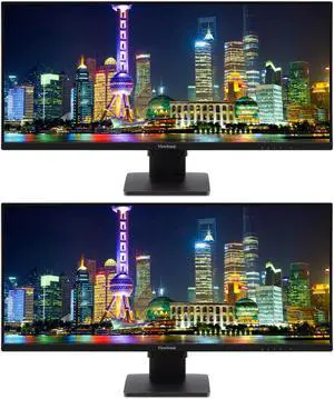 ViewSonic VA3456-MHDJ 34-inch 3440 x 1440 UWQHD LCD IPS Monitor, 2-Pack Bundle with 3-Side Borderless Bezel, Ergonomics Design, FreeSync, Eye Care, HDMI, DisplayPort, VGA, Speakers ViewSonic VA3456-MHDJ 34-inch 3440 x 1440 UWQHD LCD IPS Monitor, 2-Pack Bundle with 3-Side Borderless Bezel, Ergonomics Design, FreeSync, Eye Care, HDMI, DisplayPort, VGA, Speakers
