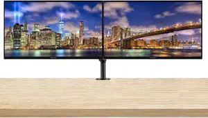 ViewSonic VA2715-2K-MHD 27-inch 2560 x 1440 Quad HD LCD IPS Monitor, 2-Pack bundle with Ultra-Thin Bezel, FreeSync, Eye Care, HDMI, DisplayPort, VGA, Speakers, Desk Mount Dual Monitor Stand ViewSonic VA2715-2K-MHD 27-inch 2560 x 1440 Quad HD LCD IPS Monitor, 2-Pack bundle with Ultra-Thin Bezel, FreeSync, Eye Care, HDMI, DisplayPort, VGA, Speakers, Desk Mount Dual Monitor Stand