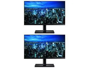 Samsung T45F 24-inch 1080P FHD Borderless IPS LCD Professional Monitor, 2-Pack Bundle with FreeSync, DisplayPort, HDMI, USB Hub, Speaker (F24T450FZN) Samsung T45F 24-inch 1080P FHD Borderless IPS LCD Professional Monitor, 2-Pack Bundle with FreeSync, DisplayPort, HDMI, USB Hub, Speaker (F24T450FZN)