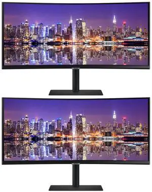 Samsung S65UA 34-inch Curved 1440P UWQHD 100Hz IPS LCD ViewFinity Monitor, 2-Pack bundle with USB-C, Ethernet, Dock, DisplayPort, HDMI, USB Hub Samsung S65UA 34-inch Curved 1440P UWQHD 100Hz IPS LCD ViewFinity Monitor, 2-Pack bundle with USB-C, Ethernet, Dock, DisplayPort, HDMI, USB Hub