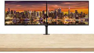 Samsung S80PB 27-inch 2160P 4K UHD Ultra-Slim Bezel IPS LCD ViewFinity Monitor, 2-Pack bundle with Dock, Ethernet, USB-C, DisplayPort, HDMI, USB Hub, Desk Mount Dual Monitor Stand (S27B804PXN) Samsung S80PB 27-inch 2160P 4K UHD Ultra-Slim Bezel IPS LCD ViewFinity Monitor, 2-Pack bundle with Dock, Ethernet, USB-C, DisplayPort, HDMI, USB Hub, Desk Mount Dual Monitor Stand (S27B804PXN)