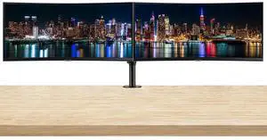 Samsung S65UA 34-inch Curved 1440P UWQHD 100Hz IPS LCD ViewFinity Monitor, 2-Pack bundle with USB-C, Ethernet, Dock, DisplayPort, HDMI, USB Hub, Desk Mount Dual Monitor Stand Samsung S65UA 34-inch Curved 1440P UWQHD 100Hz IPS LCD ViewFinity Monitor, 2-Pack bundle with USB-C, Ethernet, Dock, DisplayPort, HDMI, USB Hub, Desk Mount Dual Monitor Stand
