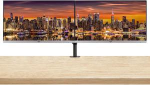 Acer CBA322QU 32-inch 1440P 2K Quad HD IPS 75 Hz 1 ms LCD Professional Monitor, 2-Pack with Adaptive Sync, Eye Care, HDMI, DisplayPort, USB Hub, Integrated Speaker, Desk Mount Dual Monitor Stand