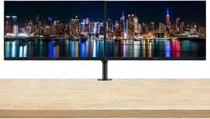 Acer Vero V7 V277Y E BMIPX 27-inch 1080P Full HD IPS 100 Hz 4 ms Widescreen Monitor, 2-Pack bundle with Eye Care, HDMI, DisplayPort, Integrated Speaker, Desk Mount Dual Monitor Stand