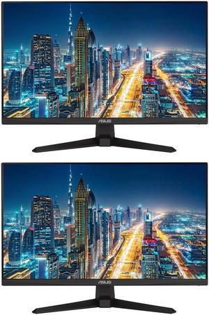 Asus TUF VG247Q1A 24-inch 1920 x 1080 FHD 165 Hz 1 ms LCD Gaming Monitor, 2-Pack Bundle with Extreme Low Motion Blur, Eye Care, FreeSync Premium, DisplayPort, HDMI, Integrated Speakers