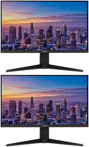 Asus TUF VG27AQML1A 27-inch 2560 x 1440 2K QHD 260 Hz 1 ms LCD Gaming Monitor, 2-Pack Bundle with Extreme Low Motion Blur, Eye Care, FreeSync Premium, DisplayPort