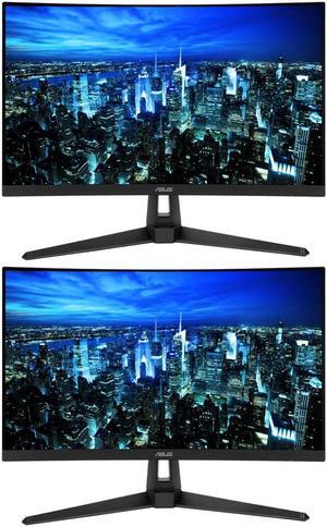 Asus TUF VG328H1B 32-inch 1920 x 1080 FHD 165 Hz 1 ms LCD Gaming Monitor, 2-Pack Bundle with Extreme Low Motion Blur, Eye Care, FreeSync Premium, VGA, HDMI, Integrated Speakers