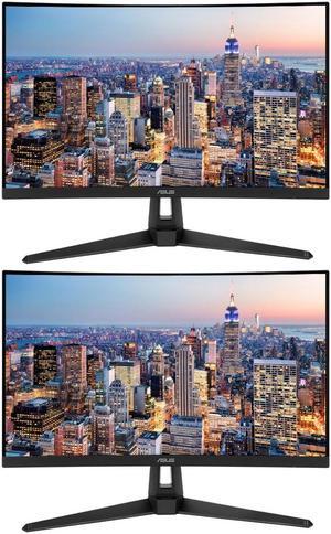 Asus TUF VG27WQ1B 27-inch 2560 x 1440 2K WQHD 165 Hz 1 ms LCD Gaming Monitor, 2-Pack Bundle with Extreme Low Motion Blur, Eye Care, FreeSync Premium, DisplayPort, HDMI, Integrated Speakers