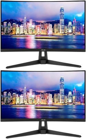 Asus TUF VG32VQ1B 32-inch 2560 x 1440 2K WQHD 165 Hz 1 ms LCD Gaming Monitor, 2-Pack Bundle with Extreme Low Motion Blur, Eye Care, FreeSync Premium, DisplayPort, HDMI, Integrated Speakers