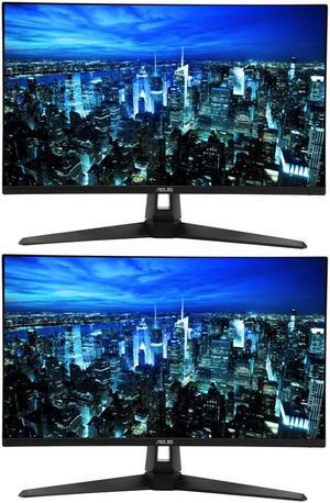 Asus TUF VG328QA1A 32 1920 x 1080 FHD 170 Hz 1 ms LCD Gaming Monitor 2-Pack Bundle with Low Motion Blur, Eye Care, FreeSync Premium, DisplayPort, HDMI, USB, Speakers
