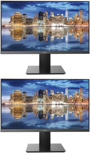MSI Pro MP241X 24-inch 1080P 75Hz Full HD LED Backlit LCD Everyday Monitor, 2-Pack Bundle with VGA, HDMI, Less Blue Light