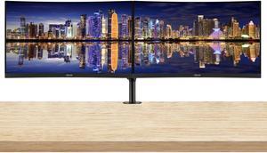 Asus TUF VG328H1B 32 1920 x 1080 FHD 165 Hz 1 ms LCD Gaming Monitor, 2-Pack Bundle with Low Motion Blur, Eye Care, FreeSync Premium, VGA, HDMI, Integrated Speakers, Desk Mount Dual Monitor Stand