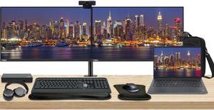Lenovo E14 Gen 5 14" Ryzen 5, 16GB RAM, 256GB SSD, Notebook Bundle with 2 x ThinkVision T27i 27" Monitors, Dual Stand, USB-C Dock, MK540 Wireless Keyboard & Mouse, Gel Pad, Webcam, Headphones, Bag Lenovo E14 Gen 5 14" Ryzen 5, 16GB RAM, 256GB SSD, Notebook Bundle with 2 x ThinkVision T27i 27" Monitors, Dual Stand, USB-C Dock, MK540 Wireless Keyboard & Mouse, Gel Pad, Webcam, Headphones, Bag