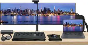 Lenovo E14 Gen 5 14" Ryzen 7, 16GB RAM, 512GB SSD, Notebook Bundle with 2 x ThinkVision T24i 24" Monitors, Dual Stand, USB-C Dock, MK540 Wireless Keyboard & Mouse, Gel Pad, Webcam, Headphones, Bag Lenovo E14 Gen 5 14" Ryzen 7, 16GB RAM, 512GB SSD, Notebook Bundle with 2 x ThinkVision T24i 24" Monitors, Dual Stand, USB-C Dock, MK540 Wireless Keyboard & Mouse, Gel Pad, Webcam, Headphones, Bag