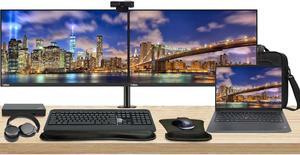 Lenovo E14 Gen 5 14" Ryzen 5, 8GB RAM, 256GB SSD, Notebook Bundle with 2 x ThinkVision T24i 24" Monitors, Dual Stand, USB-C Dock, MK670 Wireless Keyboard & Mouse, Gel Pad, Webcam, Headphones, Bag Lenovo E14 Gen 5 14" Ryzen 5, 8GB RAM, 256GB SSD, Notebook Bundle with 2 x ThinkVision T24i 24" Monitors, Dual Stand, USB-C Dock, MK670 Wireless Keyboard & Mouse, Gel Pad, Webcam, Headphones, Bag
