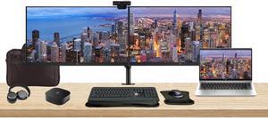HP ProBook 445 G10 14" Ryzen 5, 16GB RAM, 256GB SSD, Bundle with 2 x EliteDisplay E27 27" Monitors, Dual Stand, USB-C Dock, MK540 Wireless Keyboard and Mouse, Gel Pad, Webcam, Headphones, Bag HP ProBook 445 G10 14" Ryzen 5, 16GB RAM, 256GB SSD, Bundle with 2 x EliteDisplay E27 27" Monitors, Dual Stand, USB-C Dock, MK540 Wireless Keyboard and Mouse, Gel Pad, Webcam, Headphones, Bag