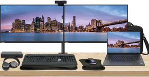 Lenovo E16 16" Ryzen 5, 8GB RAM, 256GB SSD, Notebook Bundle with 2 x ThinkVision T24i 24" Monitors, Dual Stand, USB-C Dock, MK540 Wireless Keyboard & Mouse, Gel Pad, Webcam, Headphones, Bag Lenovo E16 16" Ryzen 5, 8GB RAM, 256GB SSD, Notebook Bundle with 2 x ThinkVision T24i 24" Monitors, Dual Stand, USB-C Dock, MK540 Wireless Keyboard & Mouse, Gel Pad, Webcam, Headphones, Bag