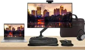 HP Notebook ZBook Firefly G10 16" i7, 16GB RAM, 512GB SSD, Windows 11Pro, T550 Graphics, Z Display Z32k 32" 4K Monitor Bundled with Mount, MK670 Wireless Keyboard and Mouse, Webcam, Headphones and Bag