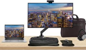 HP Notebook ZBook Firefly G10 Touchscreen 14" i5, 16GB RAM, 512GB SSD, Windows 11Pro, Z Display Z32k 32" 4K Monitor Bundle , Mount, MK670 Wireless Keyboard and Mouse, Webcam, Headphones and Bag