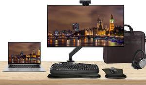 HP ZBook Firefly G10 Touchscreen 14" i7, 32GB RAM, 1TB SSD, Windows 11Pro, RTX A500, Z Display Z32k 32" 4K Monitor Bundle, Mount, MK670 Wireless Keyboard and Mouse, Webcam, Wireless Headphones and Bag
