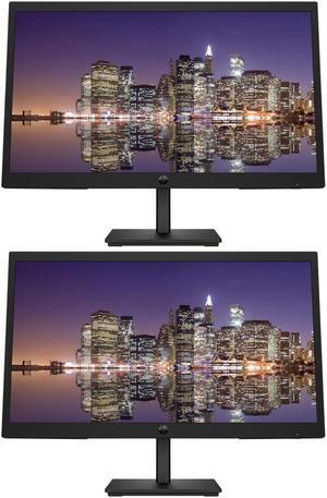 HP P22v G5 22-inch 1920 x 1080 Full HD Edge LED LCD Monitor, 2-Pack Bundle with HDMI, VGA