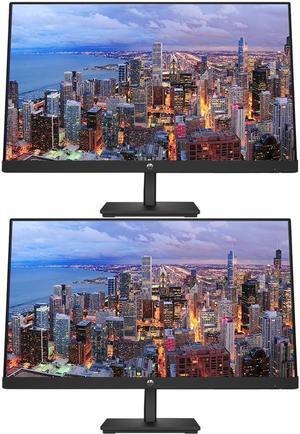 HP P22 G5 22 inch 1920 x 1080 Full HD Edge LED LCD Monitor, 2-Pack Bundle with HDMI, VGA, and Display Port