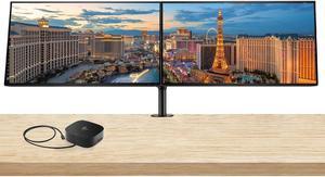 HP Z Display Z32k G3 32 inch 4K Ultra HD 3840 x 2160 LED LCD IPS Monitor, 2-Pack Bundle with HDMI, USB Hub, DisplayPort, USB-C, Desk Mount Monitor Stand and HP USB-C Multiport G5 Dock