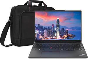 Lenovo ThinkPad E16 Gen 2 16 inch WUXGA notebook 1920x1200 bundle with Ryzen 5, 16GB RAM, 256GB SSD, Radeon Graphics, HDMI, USB, USB-C, Ethernet, Speaker, Webcam, Windows 11 Pro and Laptop Bag