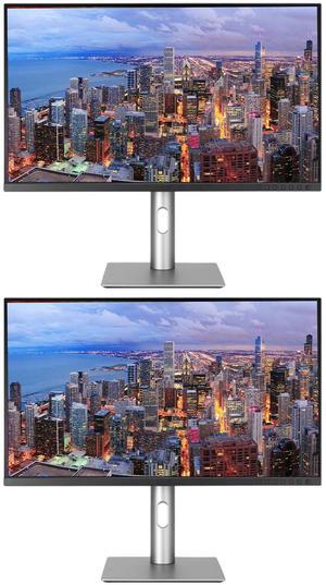 Asus ProArt PA329CRV 32-inch 2160P 4K UHD IPS Professional Monitor, 2-Pack bundle with USB-C 96W PD, Daisy Chain DisplayPort, HDMI, USB Hub and Integrated Speakers