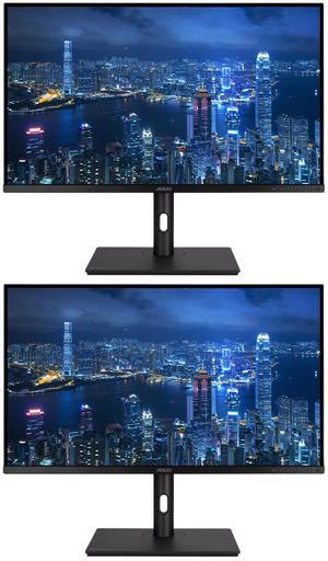 Asus ProArt PA328CGV 32-inch 1440P 2K QHD 165 Hz 5 ms IPS Professional Monitor, 2-Pack bundle with USB-C 90W PD, DisplayPort, HDMI, USB Hub and Integrated Speakers