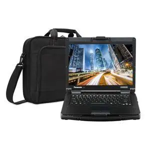 Panasonic Toughbook 55 FZ-55 Semi Rugged 14" FHD Touchscreen, i5, 32GB RAM, 2TB SSD, Windows 11 Pro, Bluetooth, TPM 2.0, LTE, Wi-Fi 6E and a 2MP Webcam Bundled With a Laptop Carrying Bag