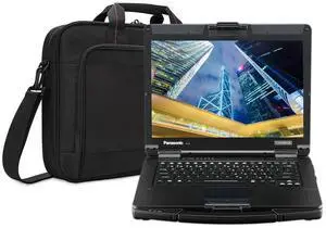 Panasonic Toughbook 55 FZ-55 Semi Rugged 14" FHD Touchscreen, i7, 32GB RAM, 1TB SSD, Windows 11 Pro, Bluetooth, TPM 2.0, LTE, Wi-Fi 6E and a 2MP Webcam Bundled With a Laptop Carrying Bag