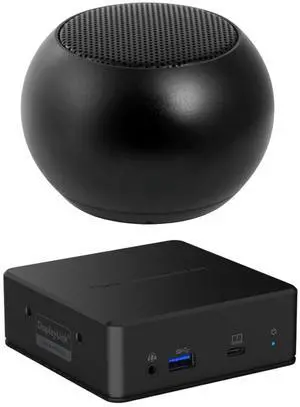 Belkin Connect Universal USB-C 85W Dock Bundle Dual FHD Support, HDMI, USB-C, USB Hub, Ethernet, Bluetooth Mini Speaker, MacBook Air M2, M3, MacBook Pro M1, M2, M3, iPad Pro M4, iPad Air M2