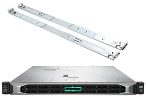 HP ProLiant DL360 Gen10 Server Bundle with Rail Kit, 2 x Intel Silver 4110 8 Core CPUs, 64GB RAM, 7.68TB Enterprise SSD Drives, RAID, Windows Server 2019 HP ProLiant DL360 Gen10 Server Bundle with Rail Kit, 2 x Intel Silver 4110 8 Core CPUs, 64GB RAM, 7.68TB Enterprise SSD Drives, RAID, Windows Server 2019