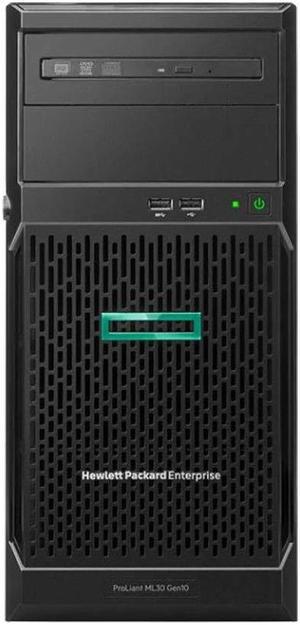 HP ProLiant ML30 Gen10 Tower Server Bundle with 16GB USB Flash Drive, Intel Xeon E-2124 3.3GHz CPU, 16GB DDR4, 2TB SATA, RAID