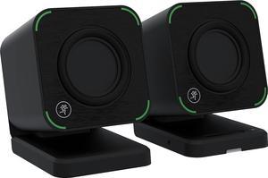 Mackie CR2-X-CUBE Desktop Speaker Pair with Bluetooth - Black/Green (2022)