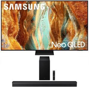 Samsung QN85QN70FAFXZA 85 Inch Neo QLED 4K Smart TV with a Samsung HW-B750F B Series Soundbar 5.1 Ch and Subwoofer (2025)