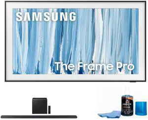 Samsung QN65LS03HW 65" The Frame Pro TV with HW-S800D Soundbar (2026) Samsung QN65LS03HW 65" The Frame Pro TV with HW-S800D Soundbar (2026)