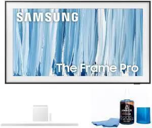 Samsung QN85LS03HW 85" The Frame Pro TV with HW-S801D Soundbar (2026) Samsung QN85LS03HW 85" The Frame Pro TV with HW-S801D Soundbar (2026)