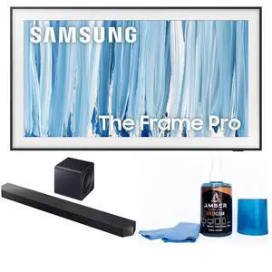 Samsung QN65LS03HW 65" The Frame Pro TV with HW-Q900H Soundbar (2026) Samsung QN65LS03HW 65" The Frame Pro TV with HW-Q900H Soundbar (2026)