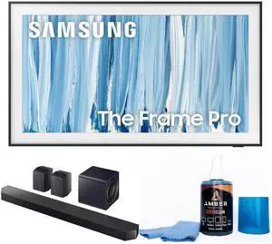 Samsung QN75LS03HW 75" The Frame Pro TV with HW-Q990H Soundbar (2026) Samsung QN75LS03HW 75" The Frame Pro TV with HW-Q990H Soundbar (2026)