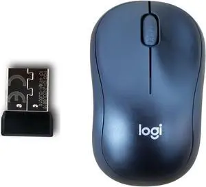 Logitech M220 Silent Mini Mobile Wireless Optical Mouse Quiet Small & USB Nano Receiver - 910-004877