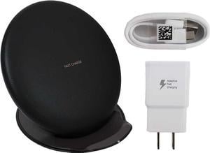 Samsung EP-PG950 Fast Charge Convertible Wireless Charging Stand Pad + 2A Wall Adapter + Type-C USB Cable