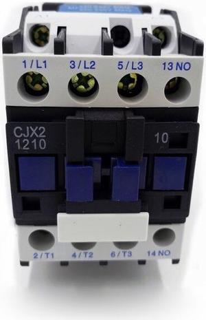 AC 220V contactor CJX2-1210 CJX2-0910 24VAC 1 phase 12A 9A 380VAC 3 phase