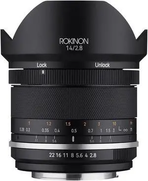Rokinon 14mm f/2.8 Series II Lens for Nikon with AE Chip #SE14AE-N